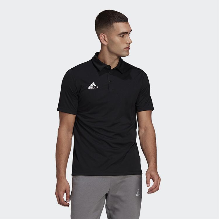 New Adidas Polo Shirts Men Black HB5328