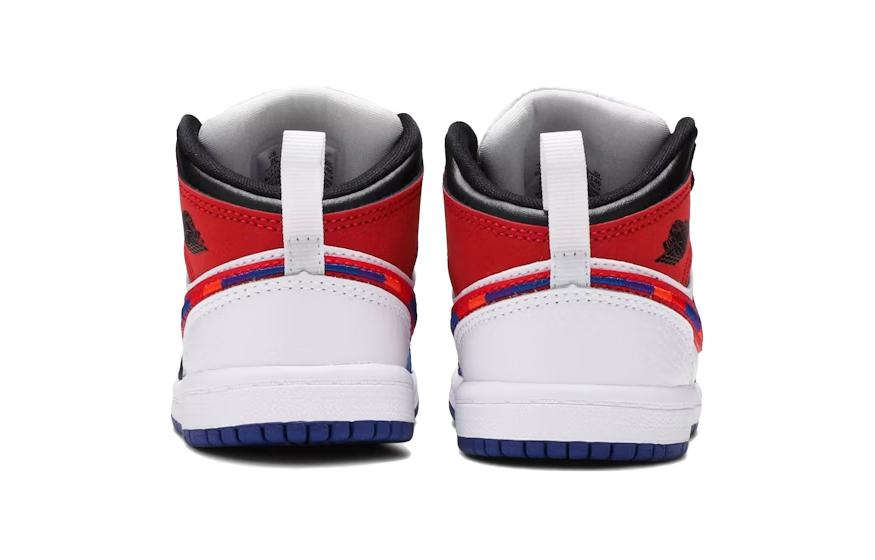 Jordan 1 Mid SE Rush Blue University Red TD BQ6933-146