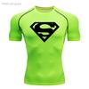 Sports Compression Shirt Men's T-Shirt Short Sleeve