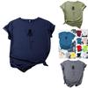 Women's Bee Printed Crew Neck T-shirts Featuring Soft Cotton Fabric For Comfort