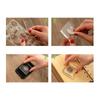 A60Z12 Pieces Stamp Blocks Acrylic Clear Stamping Blocks Tools With Grid Lines For Scrapbooking Crafts Makingmay
