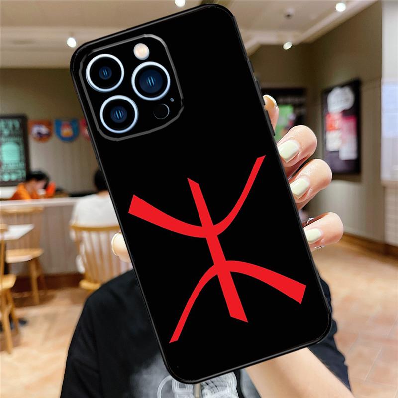 Amazigh Symbol Berber Academy Case For iPhone 17 Pro Max 16 15 14 11 12 13 Mini Plus 16e 17 Air Bumper Cover Accessories