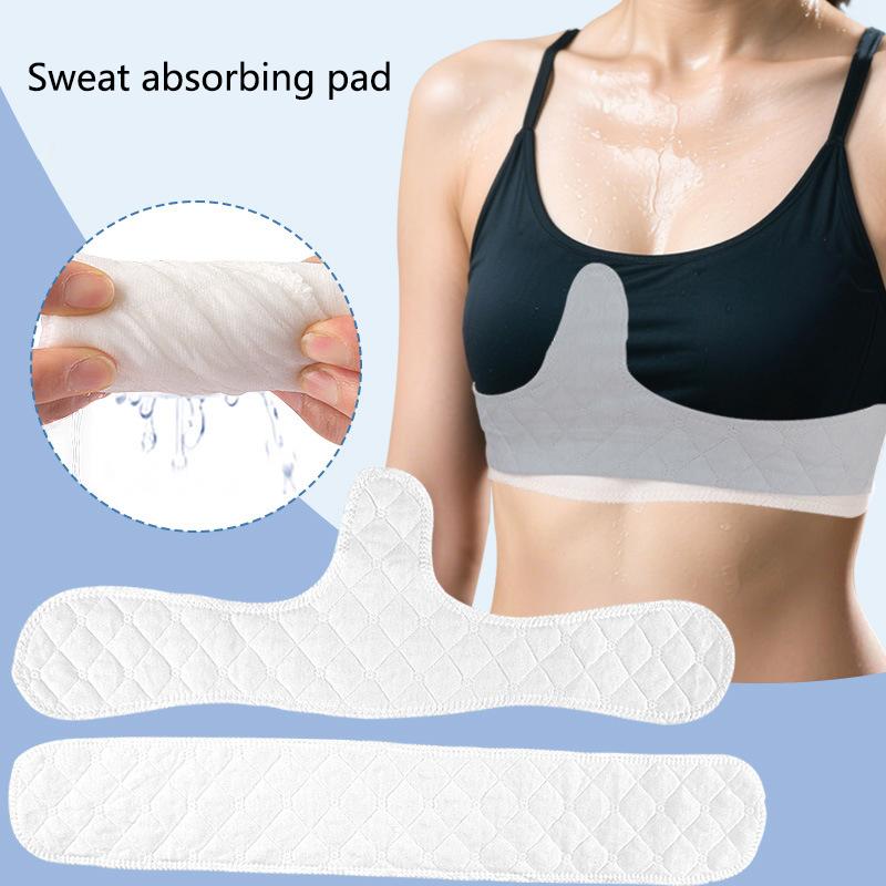 Grande Cuscinetto Lavabile Riutilizzabile Assorbi Sudore Cuscinetto Adesivo Assorbi Sudore Per Biancheria Intima Sportiva Cuscinetto in Cotone Assorbi Sudore