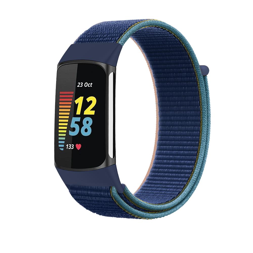 Nylon Strap for Fitbit Charge 6 Smart Watch Sports Nylon Weave Loop Bracelet Wristband Correa Pulsera for fitbit Charge 5 Band