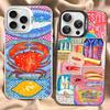 Sardines Fish Art Color Phone Case For IPhone 17 16 15 14 13 12 11 Pro Max Plus Pro Shell