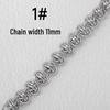 Stainless Steel DIY Chain for Necklaces, Chokers, Bracelets & Accessories