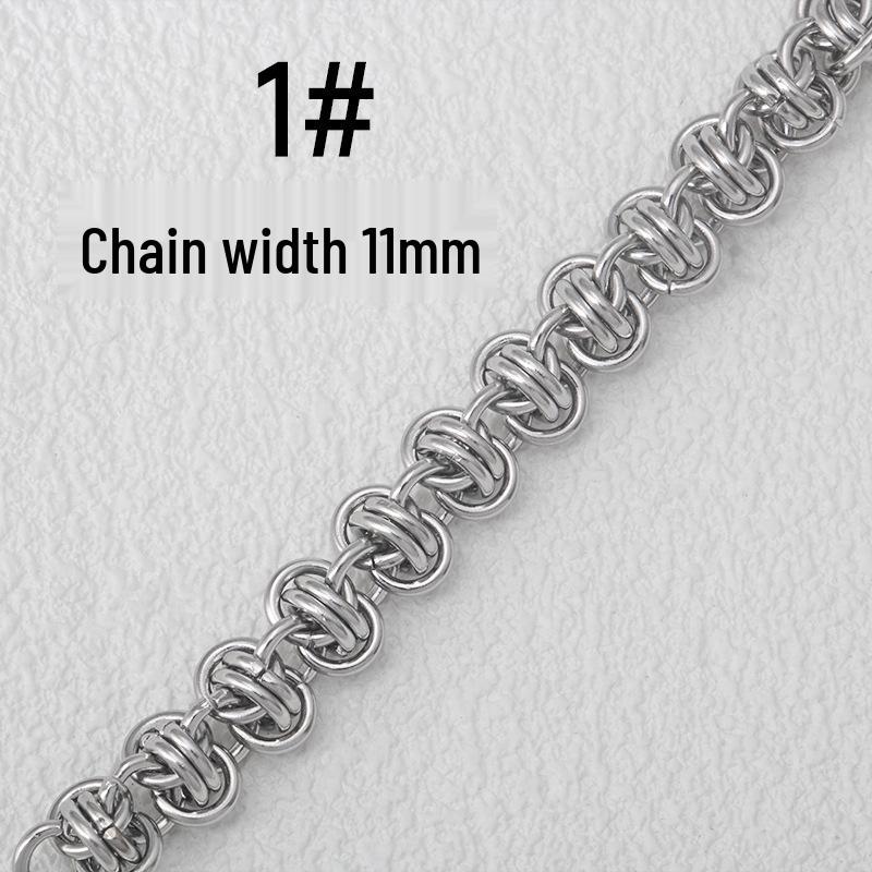 Stainless Steel DIY Chain for Necklaces, Chokers, Bracelets & Accessories