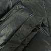 LOVELESS Ricamo logo Sanyo Shokai Piumino con cappuccio 36 nero Donna Usato