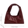 2026 Fashi Popular Large Capacity Retro Commuting Texture Temperament Tote Shoulder Armpit Women's Bag