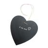 Hengende skifer - GRAINES CREATIVES - Hjerte - 23 x 23 cm - Kan tilpasses - Dekorativ