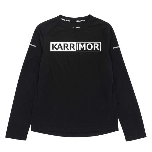 Karrimor Boys Logo Long-Sleeved Running T-Shirt
