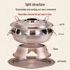 Qiwei Traditional Beijing Copper Hot Pot - Mandarin Duck Style