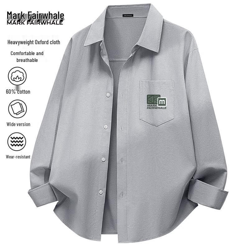 

Mark Fairwhale Men s Long-Sleeve Oxford Shirt 3XL
