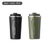 380/510ML Thermo Cafe Coffee Mug Car Thermos Mug Leak_Proof Travel Thermo Cup for Tea Water Coffee Double Stainless Steel