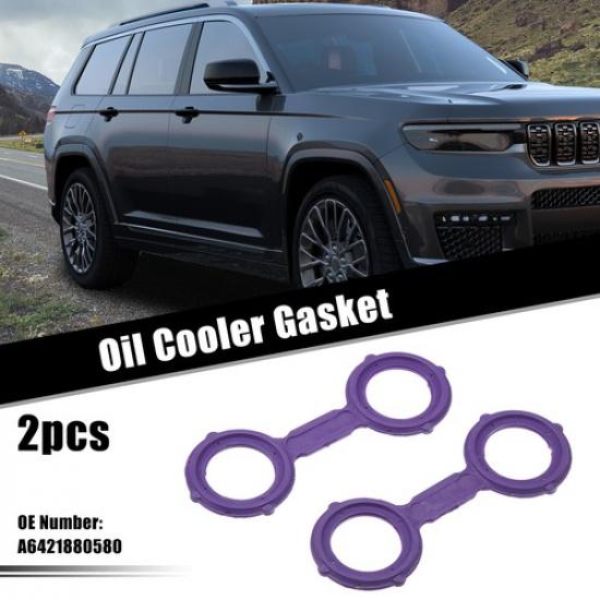 

2 Pcs Oil Cooler Gasket for Mercedes-Benz Sprinter NoA6421880580