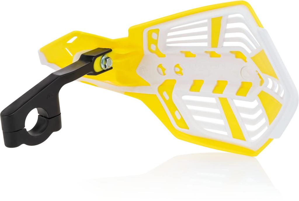 ACERBIS X-FUTURE Hand Guard White/Yellow #234 AC-24296
