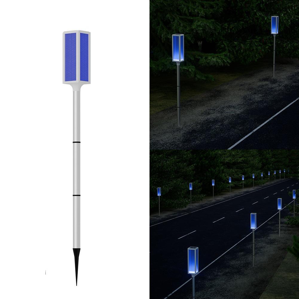 Warning Light Traffic Roadside Lights Led Flashing Signals Solar Lamps  Outdoor