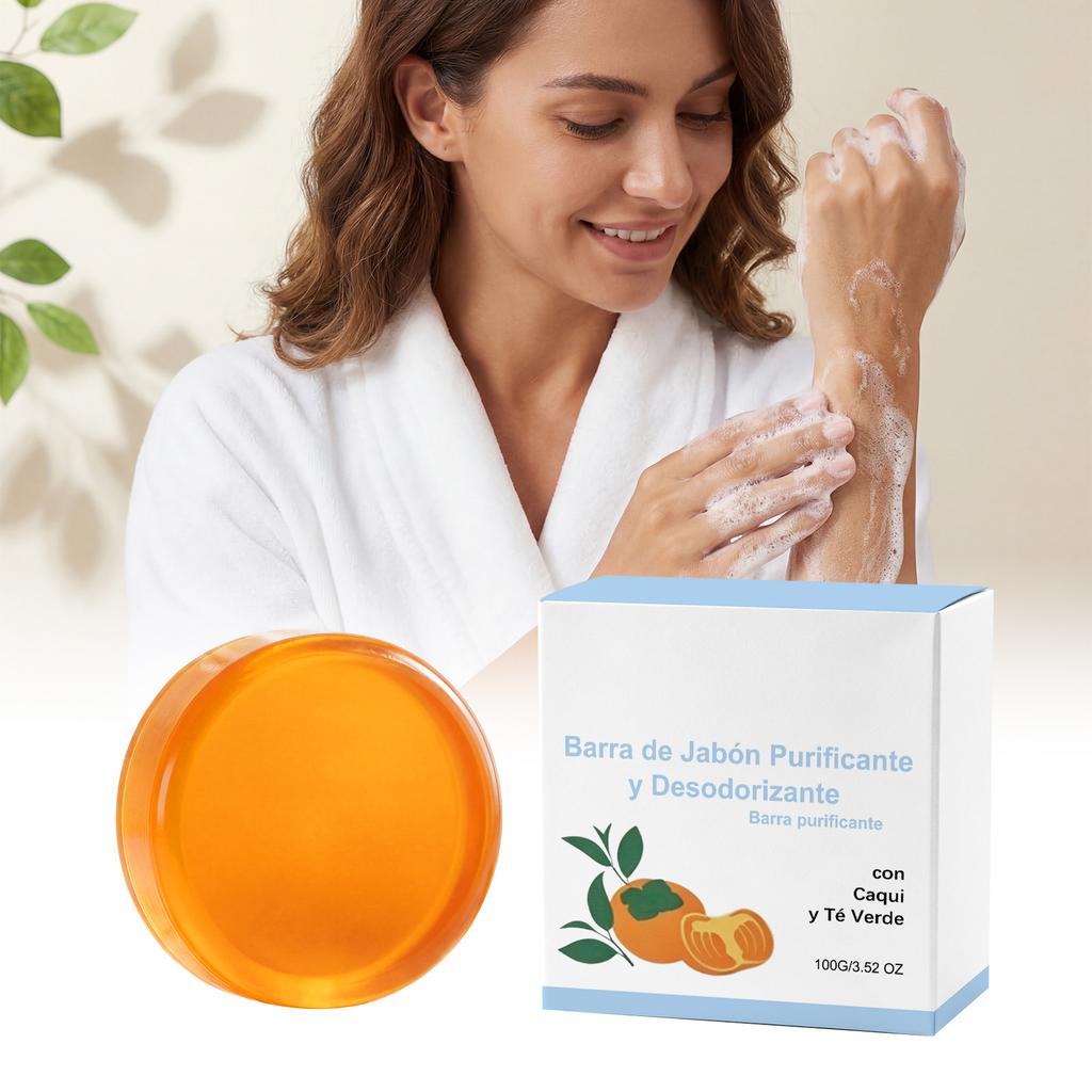 Persimmon Bath Soap Daily Cleansing and Fragrance for the Whole Body