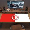 SK Slavia Praha Large Size Mouse Pad Large Gaming Table Cushion Non-slip Laptop Tablet Big Mousepad XXL Mat Mini PC Playmat With Lock edge