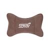 1 Stück Wildleder Autositz Kopfstütze Nackenkissen Innenzubehör für Subaru STI Impreza Legacy WRX BRZ Forester XV Outback Levorg