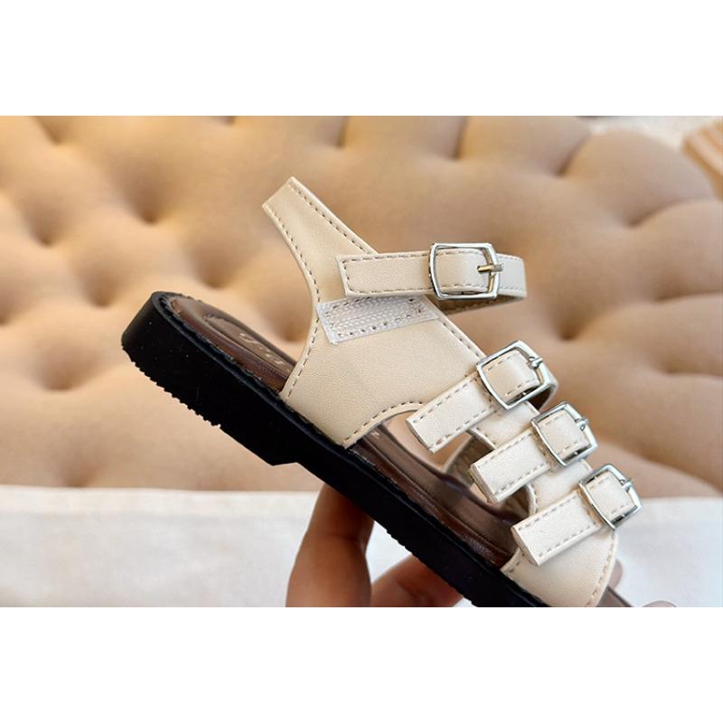 New Summer Kids' Roman Sandals - Korean Style Hollow-Out Princess Sandals for Girls & Soft Sole Beach Sandals for Boys