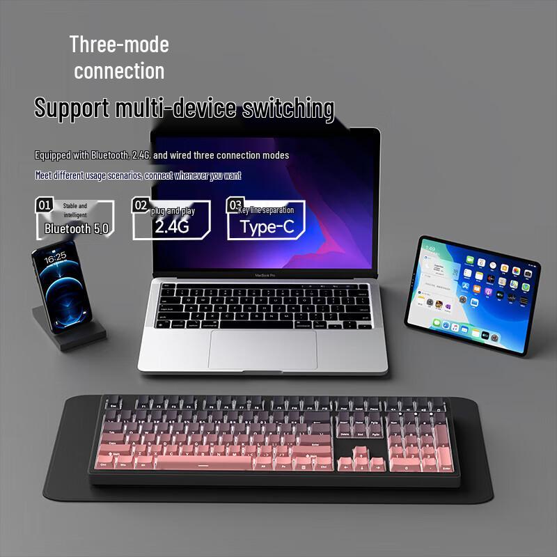 Qianxingzhe MT Series Tri-Mode Mechanical Keyboards