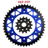 Motorcycle Parts 15T 45T-52T Front Rear Sprockets For KTM 690SM 690SMR 620 690 SM SMC SMR 640 LC4 Duke 790 890 Adventure R Rally