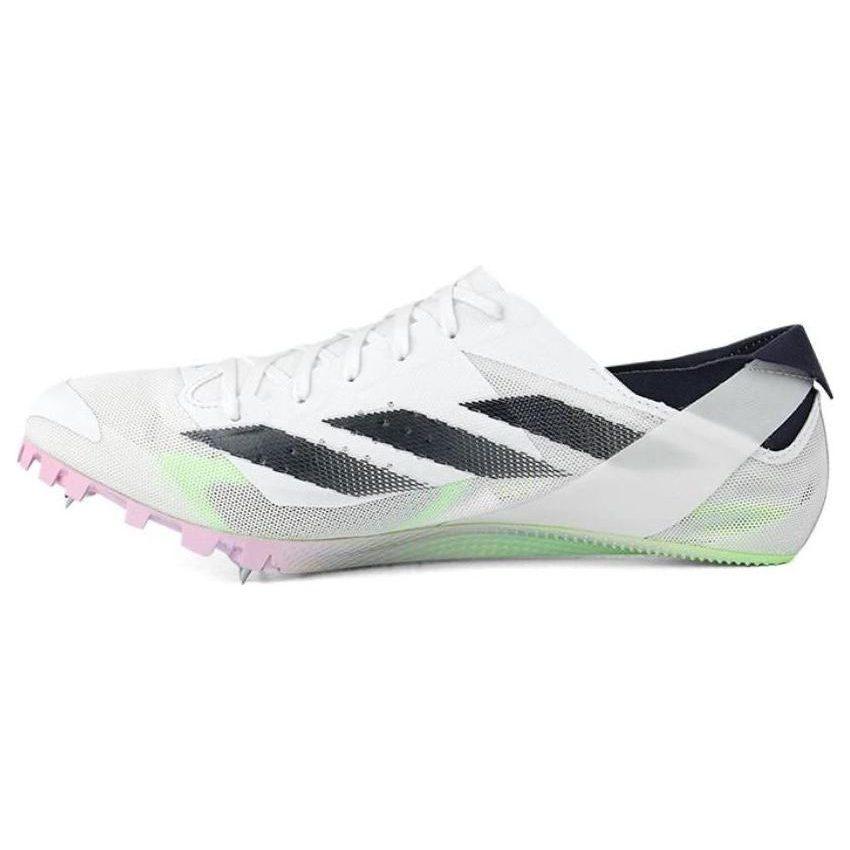 Adidas Adizero Finesse Comfortable Low top Sprint Racing Running Shoes Unisex White Black IE5487
