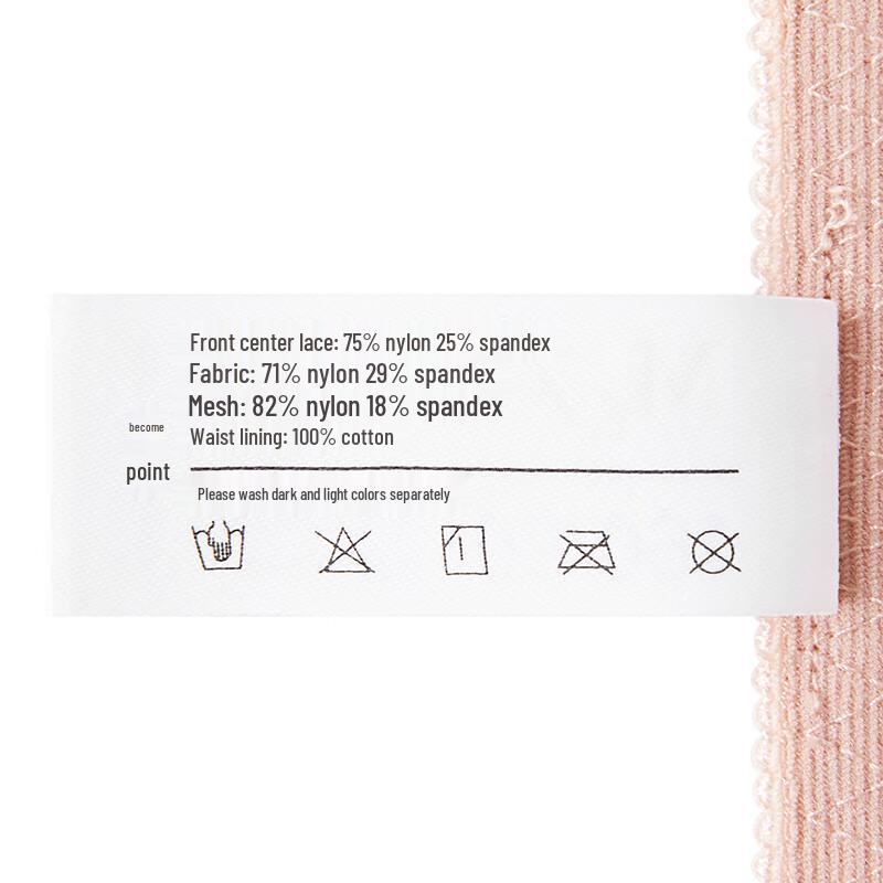 Maniform Women's Mid-Waist Low-Rise Lace Briefs