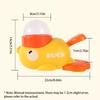 1 Pcs Little Yellow Duck Pet Feeder Interactive Training Device For Cats And Dogs Food Dispensing By Pressing Automatic Feeder