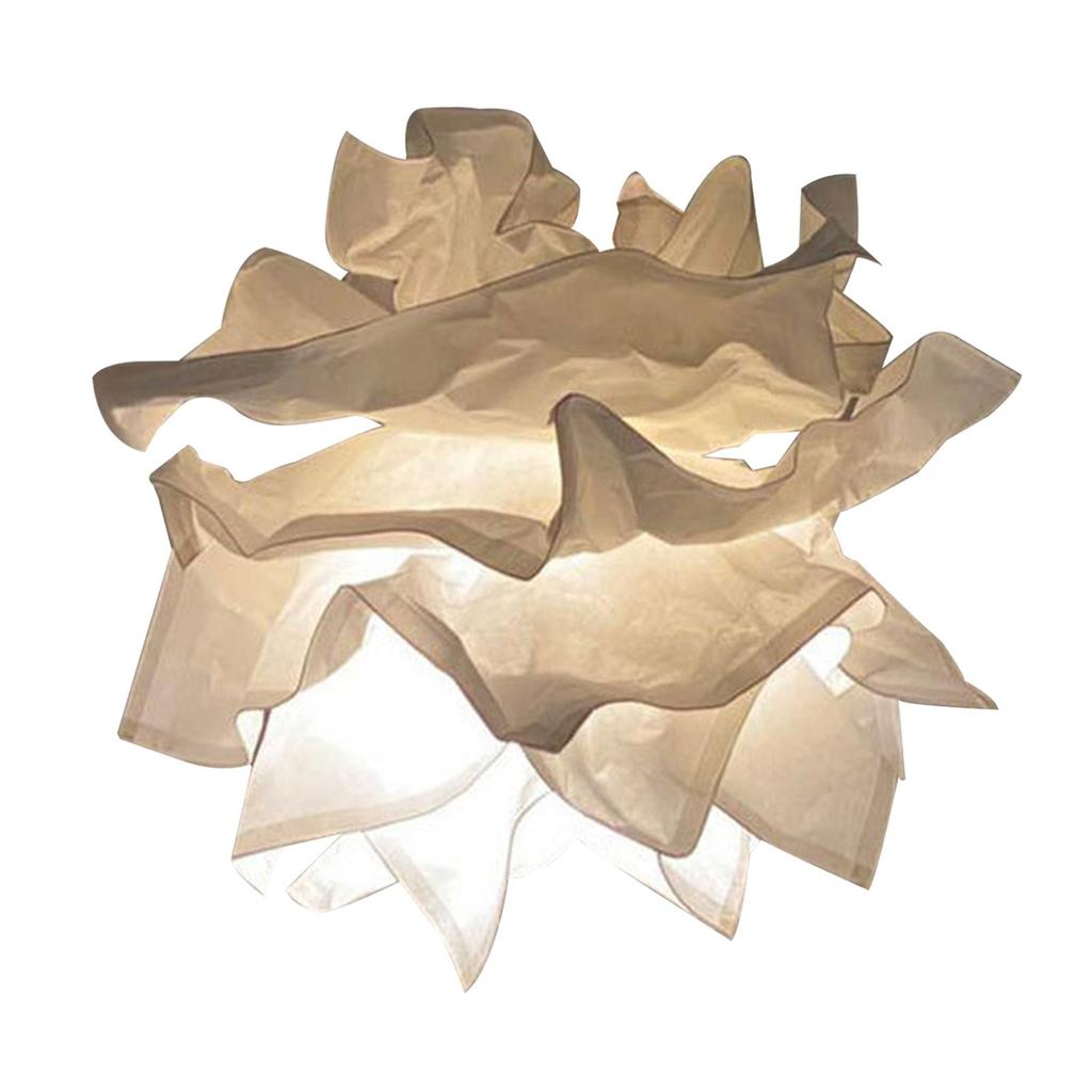 Hanging Paper Lampshade Pendant Lighting Shade Cloud Design for Office Corridor Antique Shop Home Ambiance