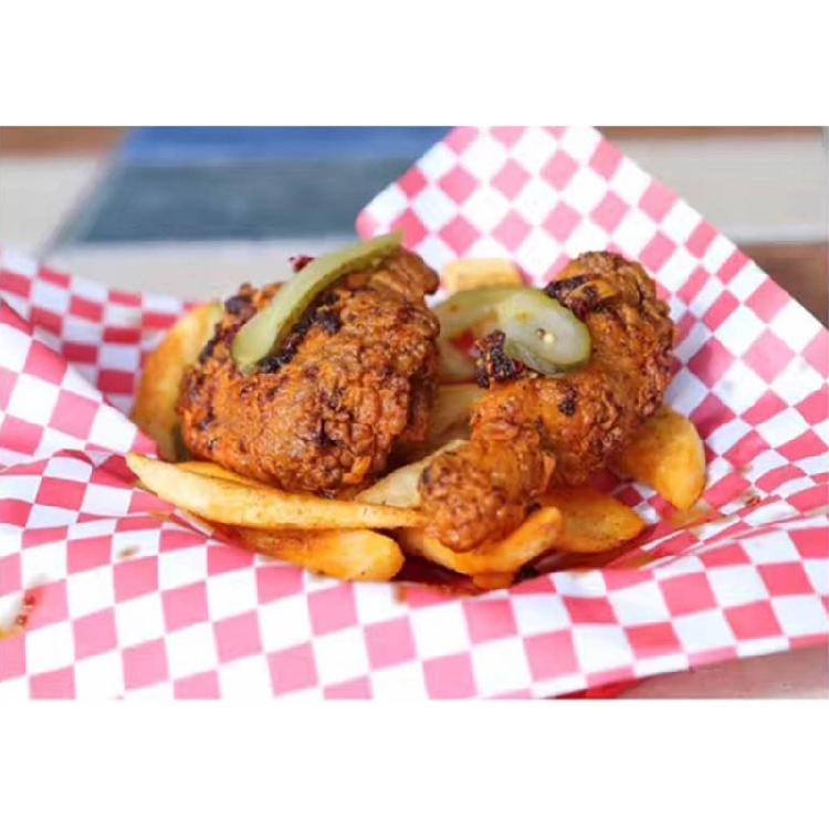 100 Pack Paper Sheet Food Wrapping Paper Grease Resistant Paper Food Supplies Suitable for Parties and Catering