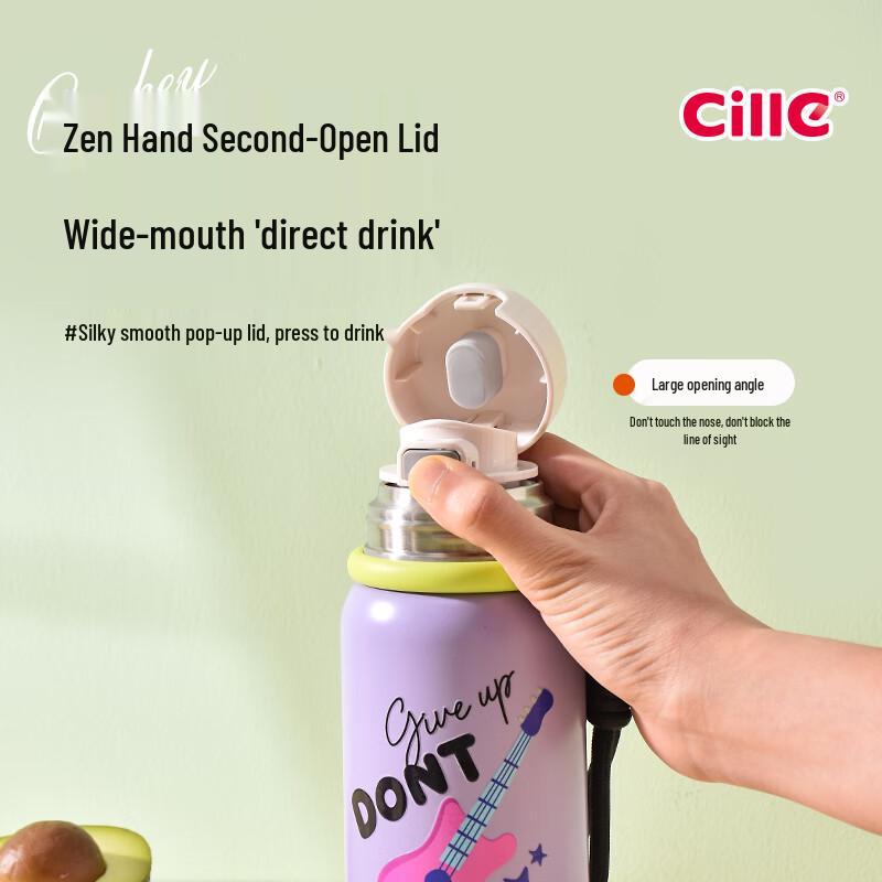 Cille 316 Stainless Steel Insulated Thermos Bottle