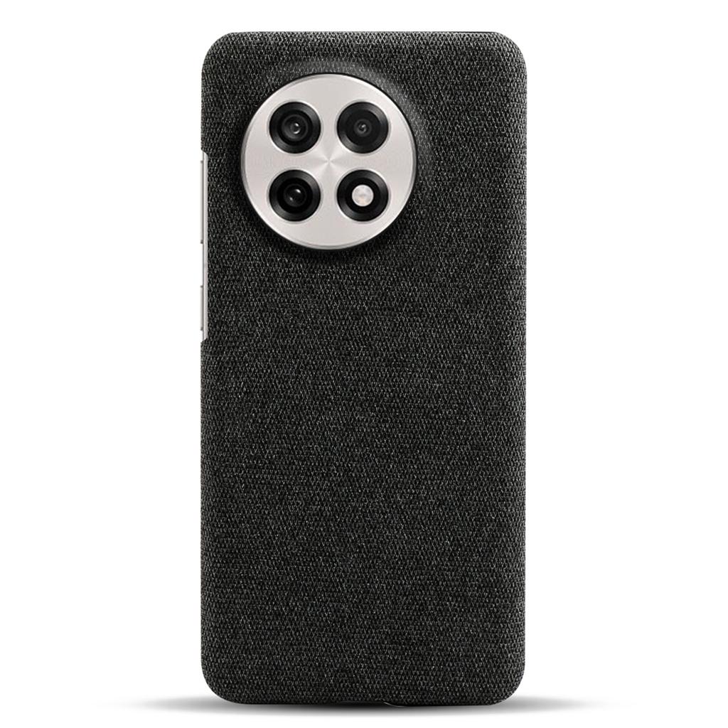 Phone Case for OnePlus 13R 5G/Ace 5 5G/Ace 5 Pro 5G Cloth Texture Anti-Scratch Protective PC Back Cover
