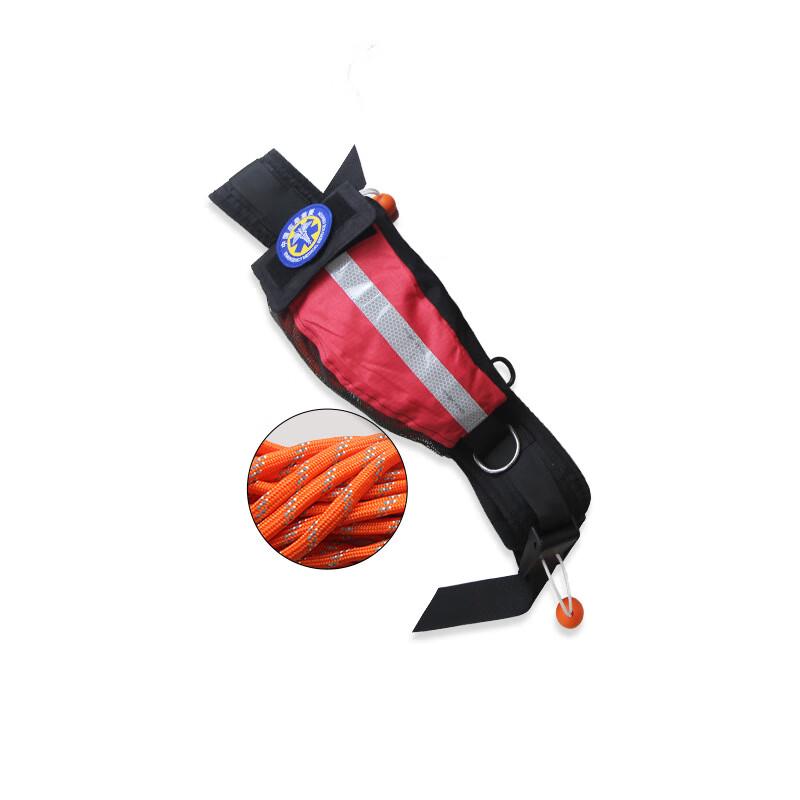 Portable Water Rescue Floating Rope with Waist Bag