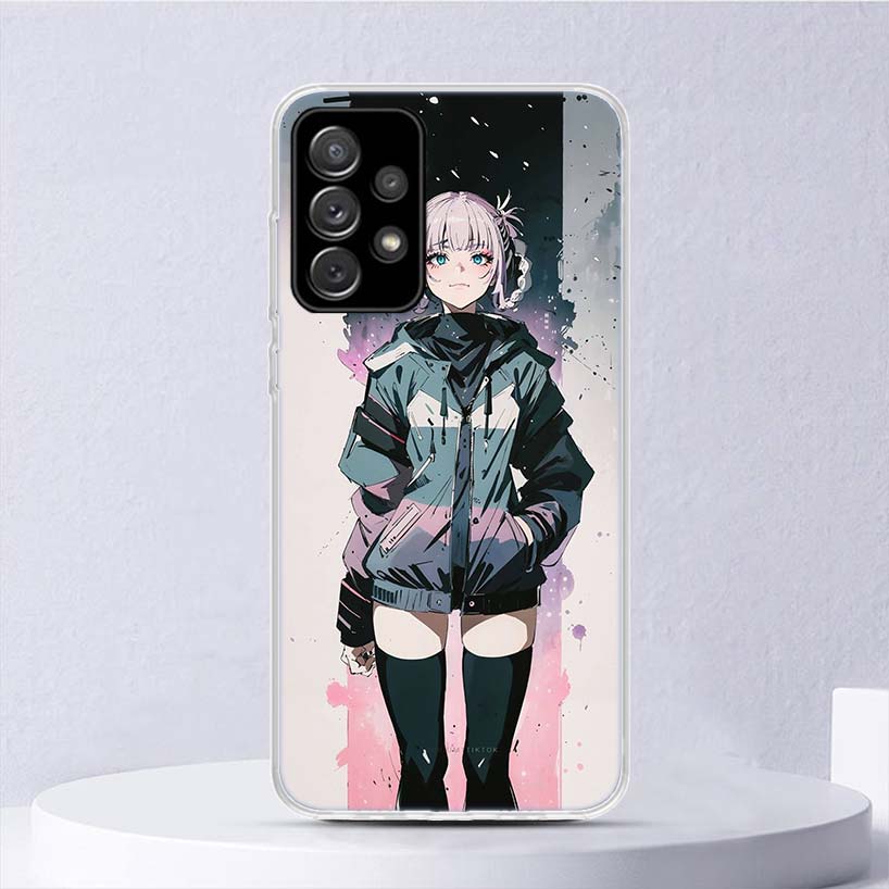 Nazuna Nanakusa Anime Soft Case For Samsung Galaxy A52 A42 A32 A22 A12 A02S Phone Cover A50 A51 A70 A71 A41 A31 A21S A40 A30 A20