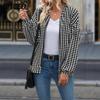 Damen Vintage Casual Herbst Winter Langarm Jacken & Mäntel