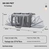 Pet Transport Cage: Breathable, Expandable Car Cage for Dogs and Cats