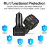 75W 6 Ports Car Charger Quick Charge 3.0 15A USB Charger For iPhone 1411 Pro Samsung Xiaomi Huawei Mobile Phone Charger
