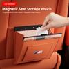 Premium Leather Magnetic Car Seat Back Trash Bag Storage Bag Accessories For BMW E90 G80 M3 G30 M5 F82 F83 F20 F21 G42 F95 F96 G