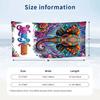 Elephant Theme Beach Towel Personalized Custom Name & Text Soft Quick Dry Beach Towel for Swimming Travel