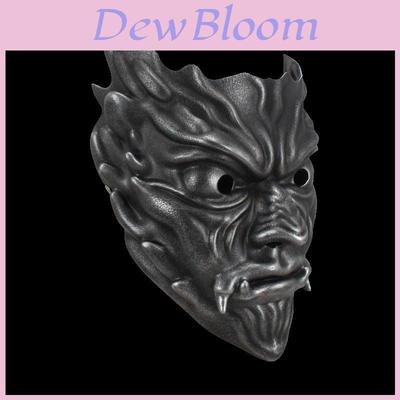 Han Tianwang Mythical Resin Mask With Gothic Skeleton Design For Costume And Role Play
