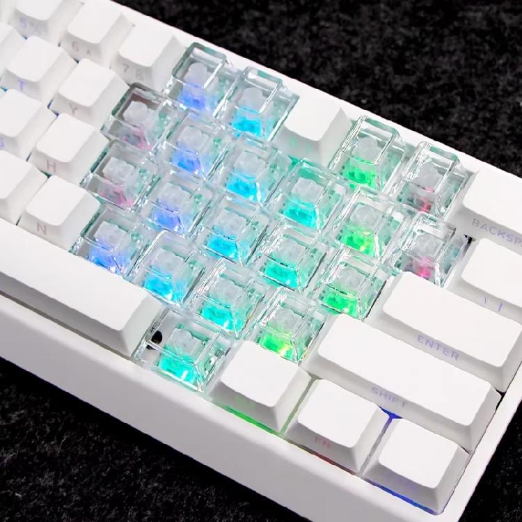 PC Herz Keycaps 21 Tasten OEM Höhe Rutschfest Mechanisches Upgrade