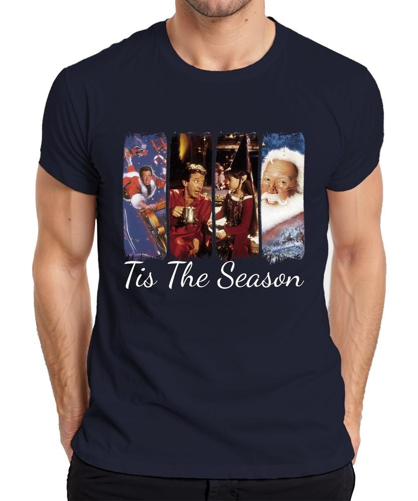 Tis The Season The Santa Clause Christmas Gift Retro Unisexs Tshirt S