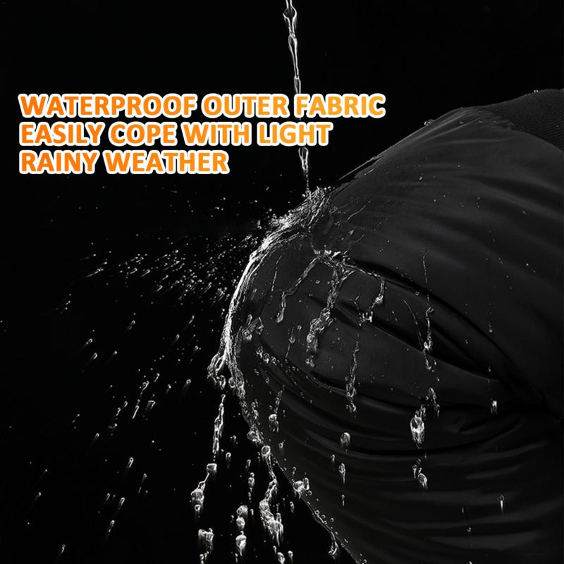 Motocrossowy Stabilizator Kolana Aksamitne Nakolanniki Ocieplacze Z Odblaskowym Zamkiem Ochraniacz Kolana Motocyklowa Zimowa Ochrona Na Rower Jazdę Rowerem