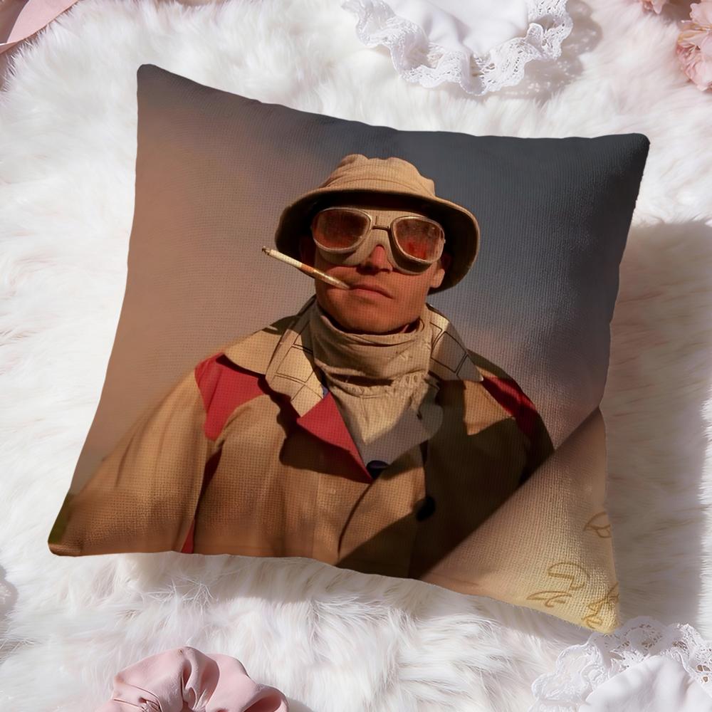 Fear Loathing Las Vegass Cushion Cover Premium Comfort Reversible Pillow Cove -Two in One Design for Any Room & Car Interior
