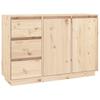 Vidaxl Szafka, 111X34X75 Cm, Lite Drewno Sosnowe