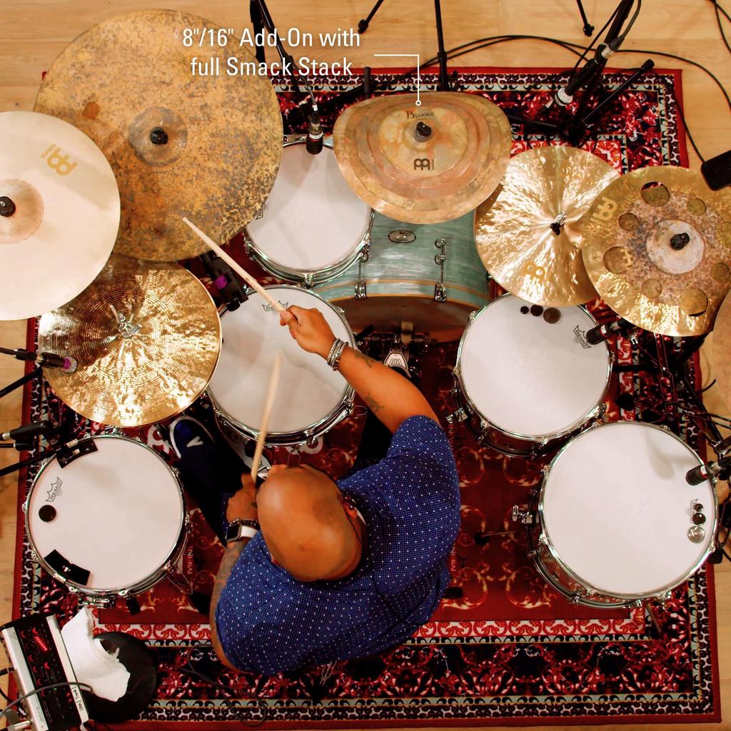 MEINL Cymbals Byzance Vintage Series Stack Cymbals Smack Stack Pack B86VSMA 8"+16" Add-On []
