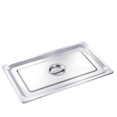 Tengyu Stainless Steel Rectangular Portion Pan Lid (1/1)