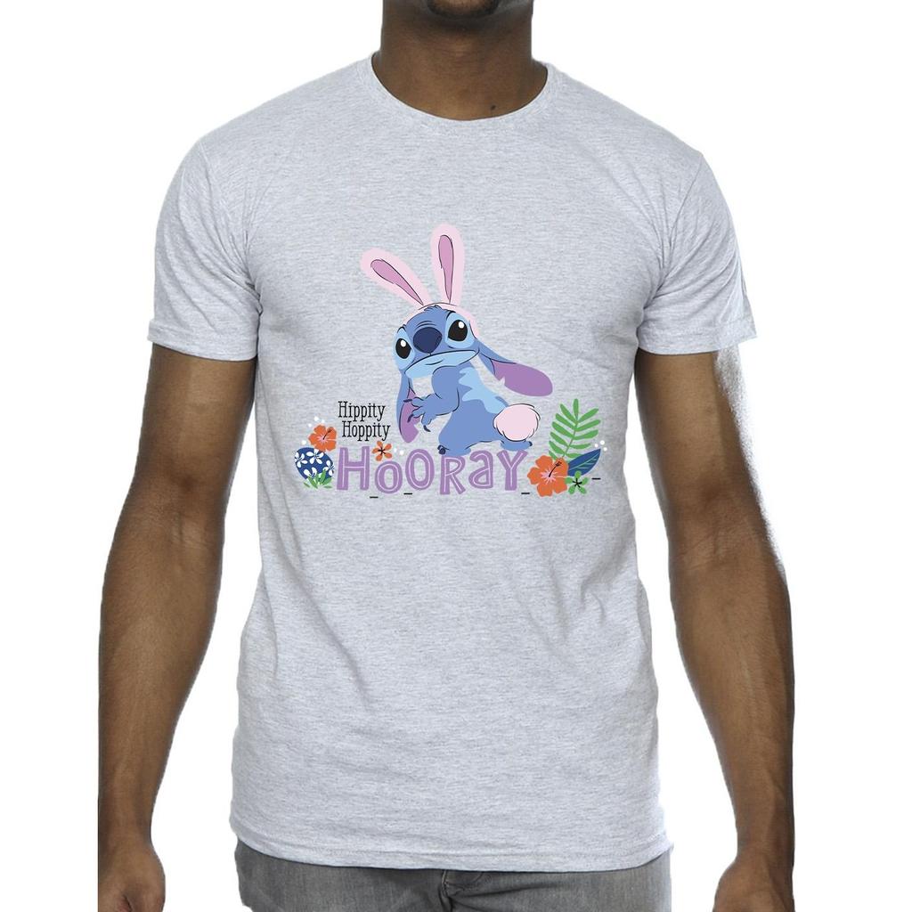 Disney Mens Lilo & Stitch Hippity Hop Stitch T-Shirt